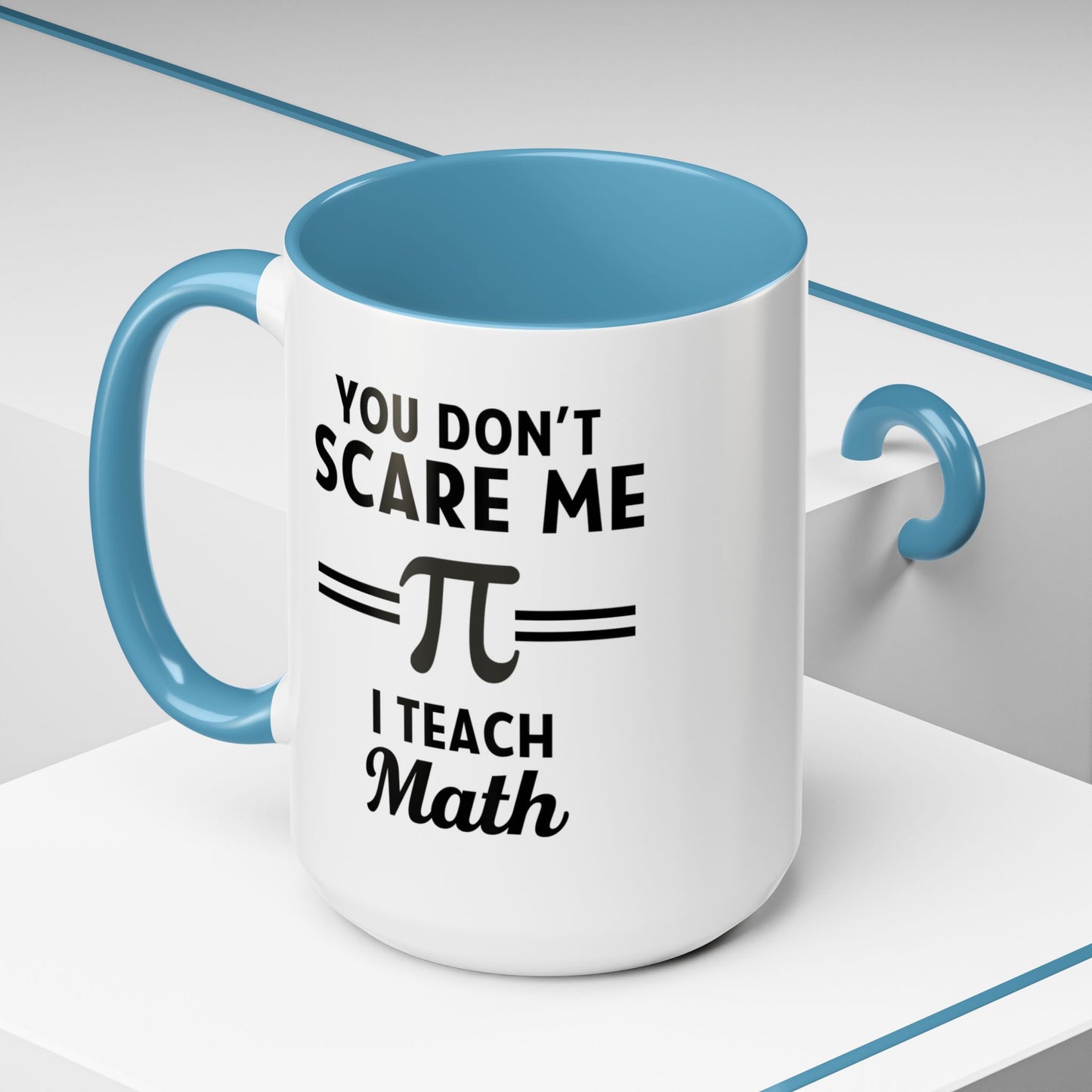 Math Teacher Mug - Fueling Minds and Caffeine Fixes Math Teacher Mug, Gift for Math Teacher, Funny Math Teacher Mug, Accent Coffee Mug (11, 15oz)