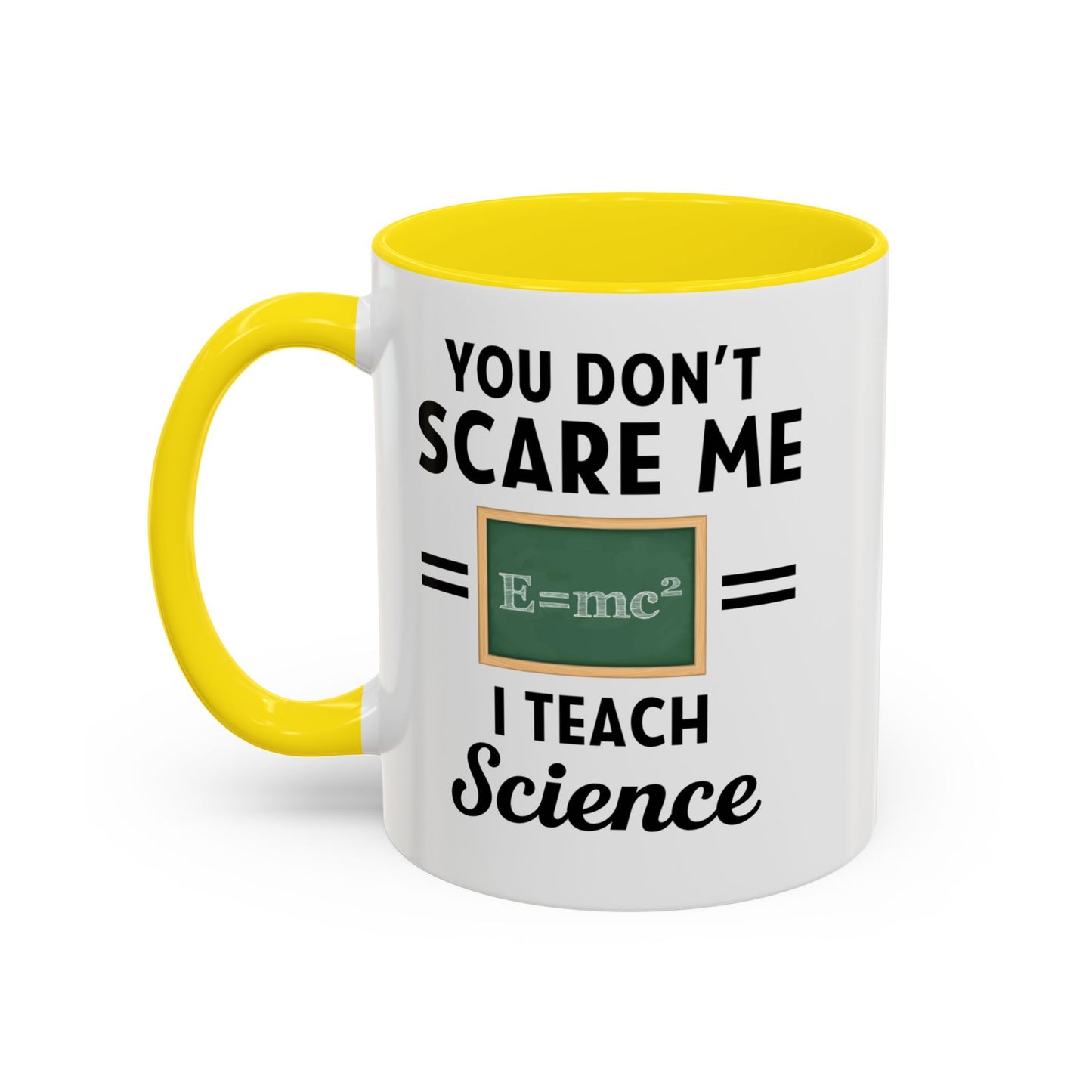 Science Teacher Mug - Fueling Minds and Caffeine Fixes Science Teacher Mug, Gift for Science Teacher, Funny Science Teacher Mug, Accent Coffee Mug (11, 15oz)