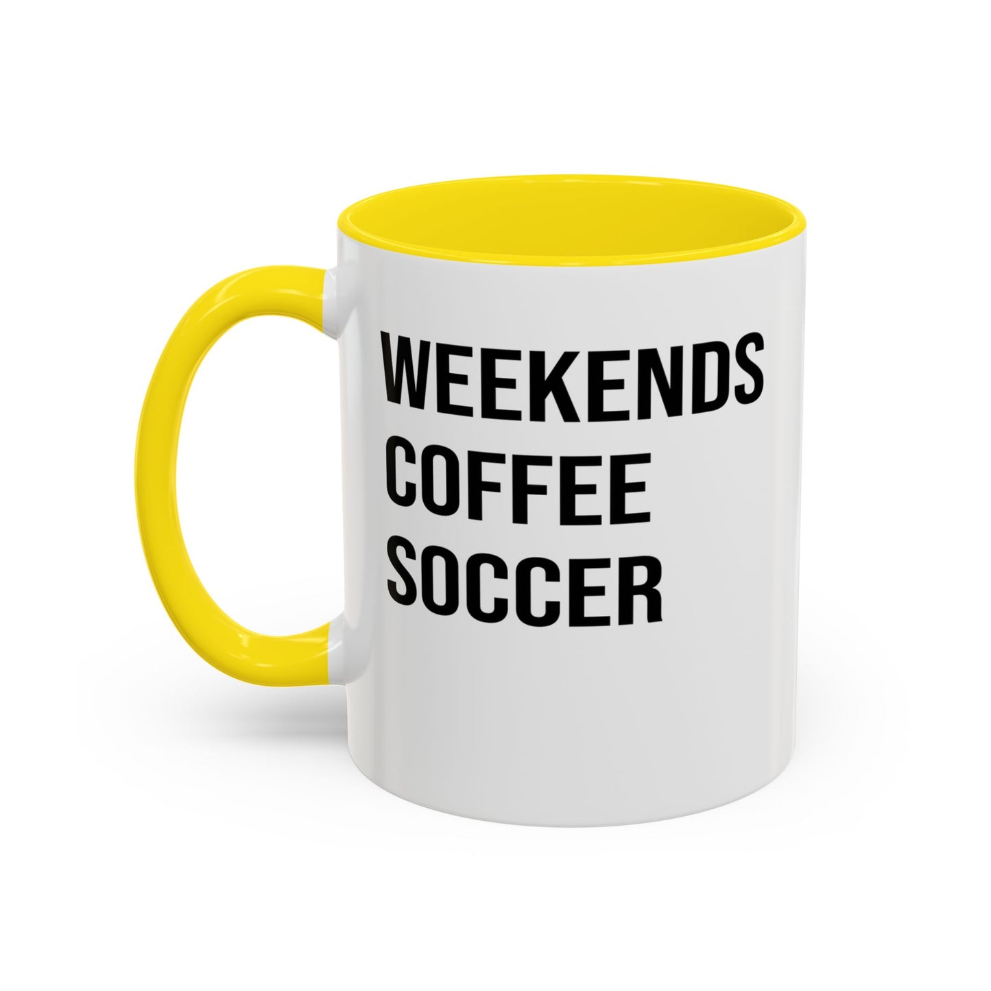 Weekend Coffee Soccer Mug, Soccer Mug, Soccer Mom Mug, Mug for Women, Game Day Soccer Mug A0009-002A