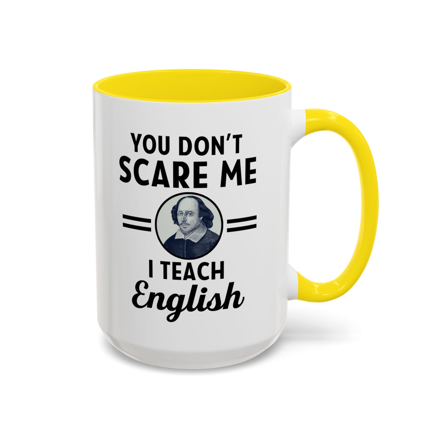 Funny English Teacher Coffee Mug - Sip & Teach with Style, Coffee Lovers Mug, English Teacher Gift, Accent Coffee Mug (11, 15oz)