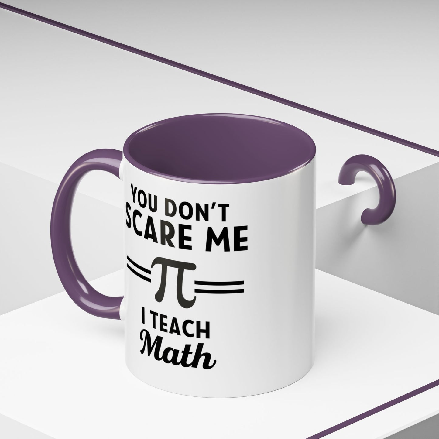 Math Teacher Mug - Fueling Minds and Caffeine Fixes Math Teacher Mug, Gift for Math Teacher, Funny Math Teacher Mug, Accent Coffee Mug (11, 15oz)