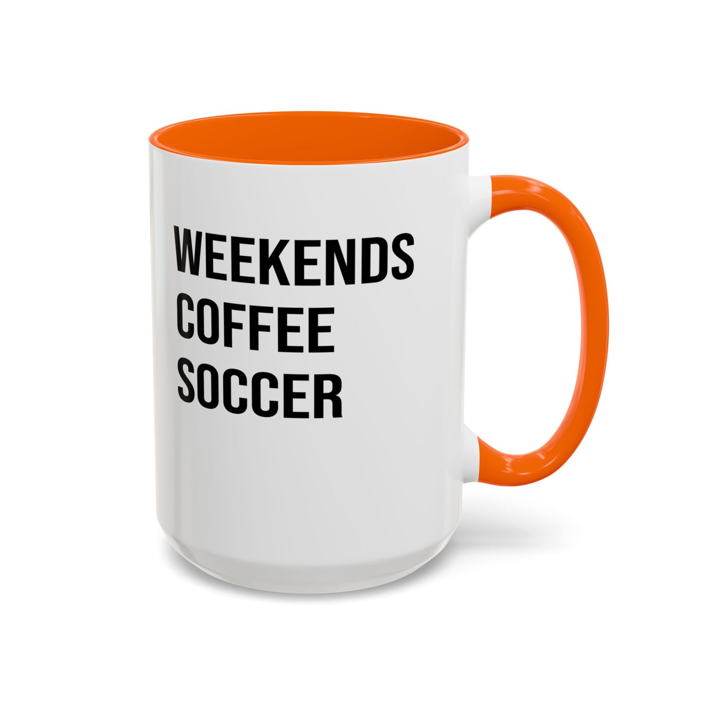 Weekend Coffee Soccer Mug, Soccer Mug, Soccer Mom Mug, Mug for Women, Game Day Soccer Mug A0009-002A