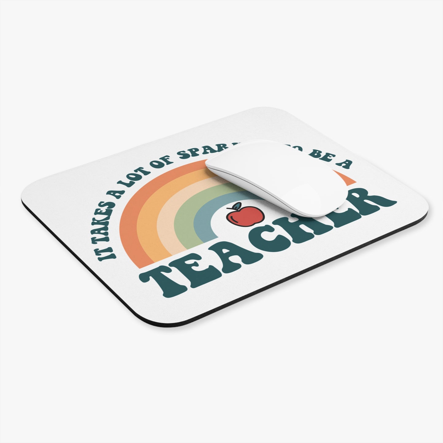 Teacher Mouse Pad - It Takes a Sparkle to be a Teacher, Teacher Gift, Mouse Pad (Rectangle)