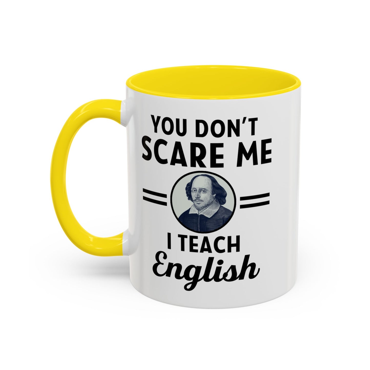 Funny English Teacher Coffee Mug - Sip & Teach with Style, Coffee Lovers Mug, English Teacher Gift, Accent Coffee Mug (11, 15oz)