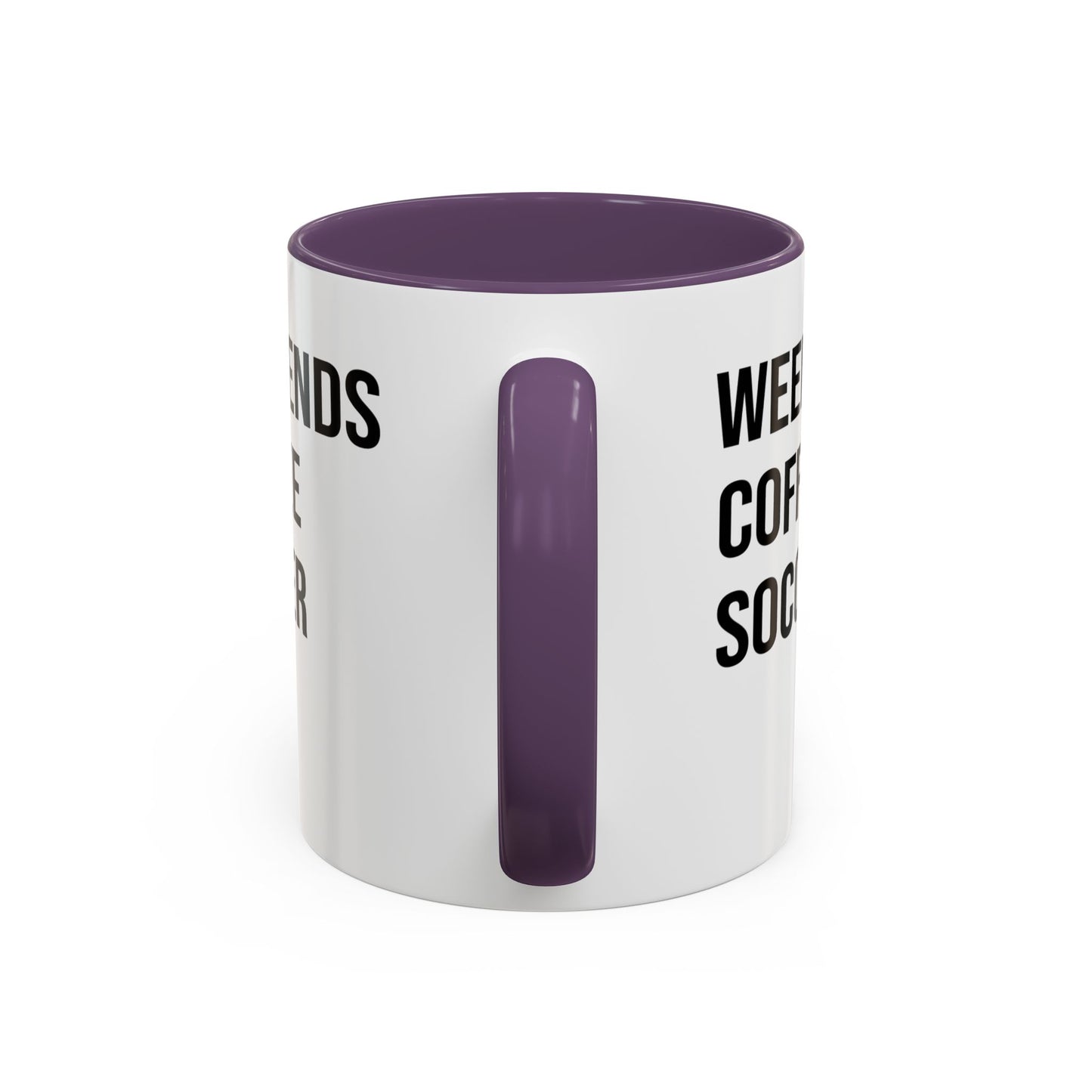 Weekend Coffee Soccer Mug, Soccer Mug, Soccer Mom Mug, Mug for Women, Game Day Soccer Mug A0009-002A