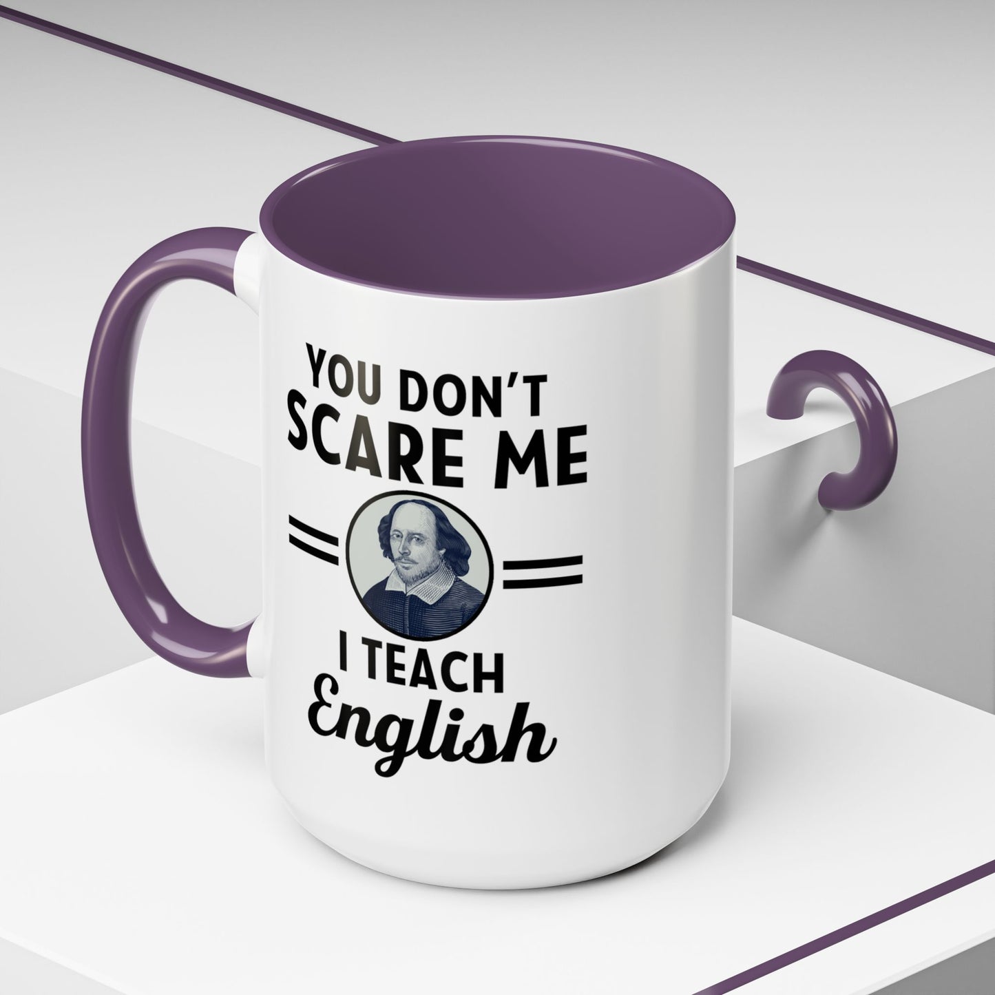 Funny English Teacher Coffee Mug - Sip & Teach with Style, Coffee Lovers Mug, English Teacher Gift, Accent Coffee Mug (11, 15oz)