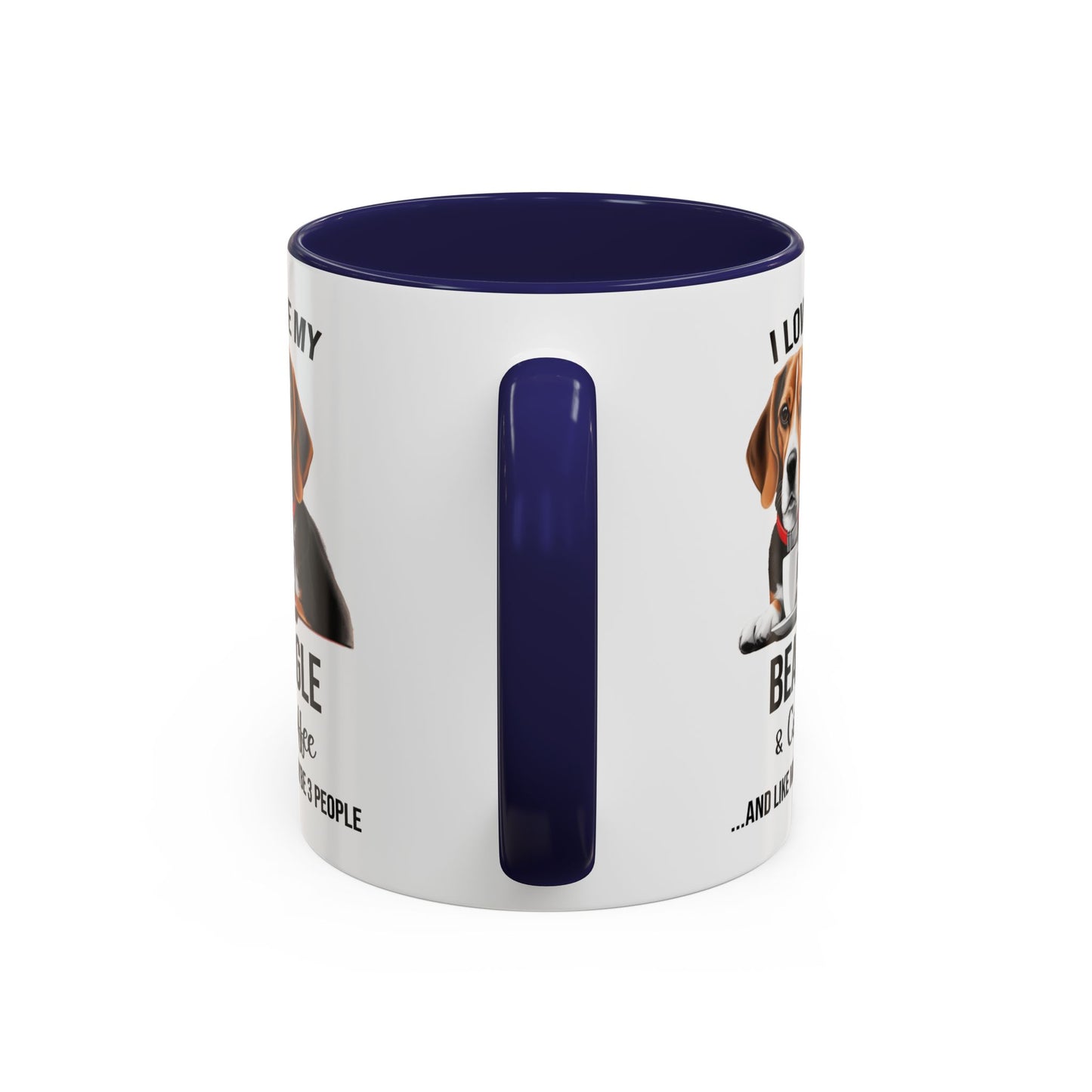 Beagle Lover Mug, Beagle Lover Gift, Coffee Mug, Beagle Mug, Beagle Gift, Beagle Owner Mug Beagle Owner Gift, Dog Mug A0023 Accent Coffee Mug (11, 15oz)