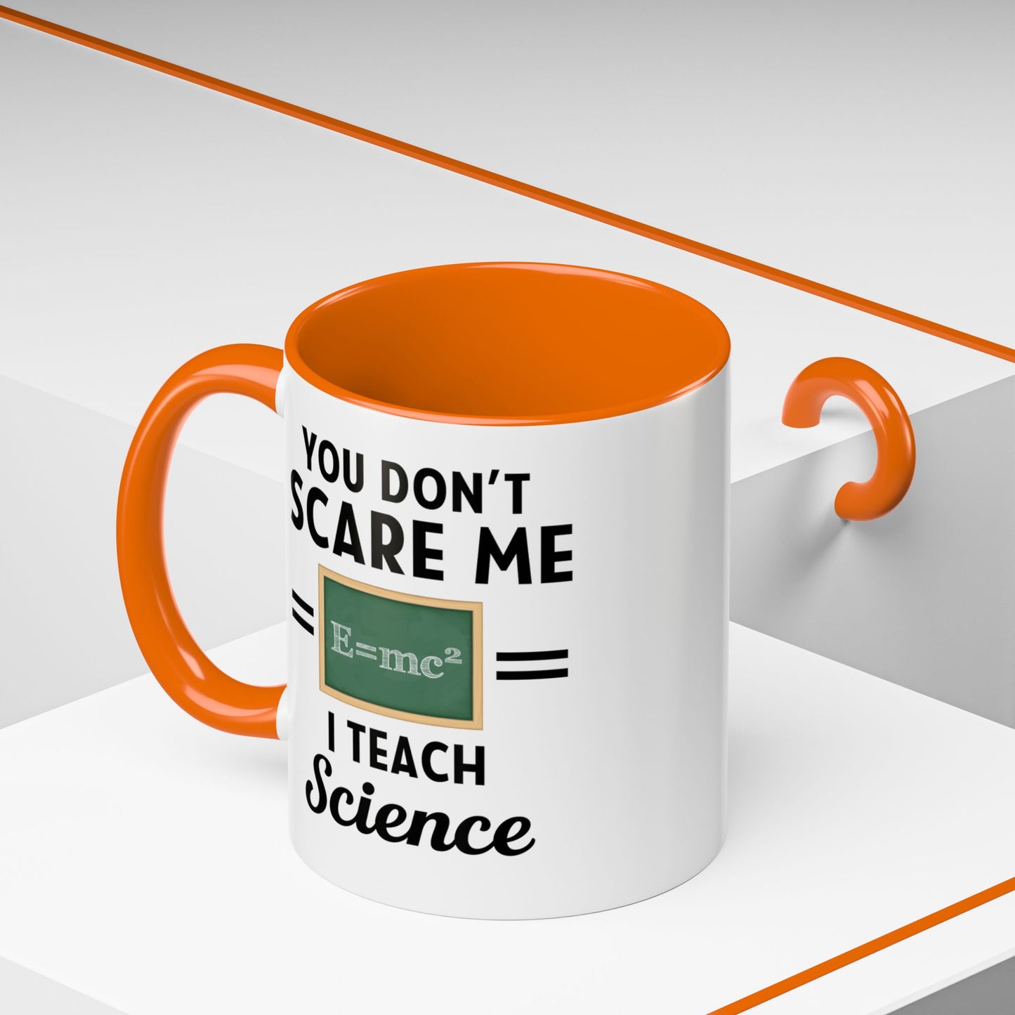 Science Teacher Mug - Fueling Minds and Caffeine Fixes Science Teacher Mug, Gift for Science Teacher, Funny Science Teacher Mug, Accent Coffee Mug (11, 15oz)