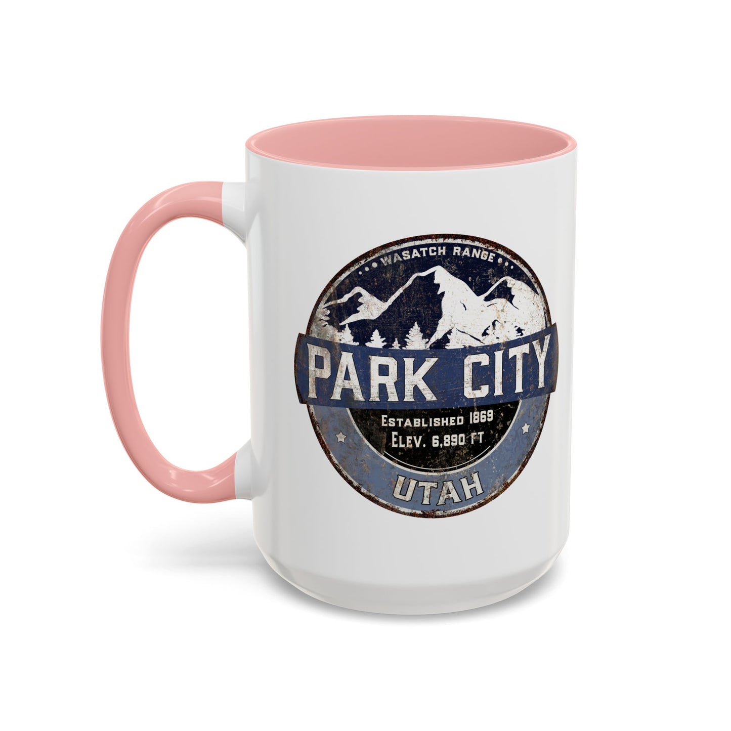 Ski Area Coffee Mug, Park City Winter Skiing Cup, Mountain Resort Gift, Snowboarding Lover Present, Ski Vacation Souvenir, Mountain