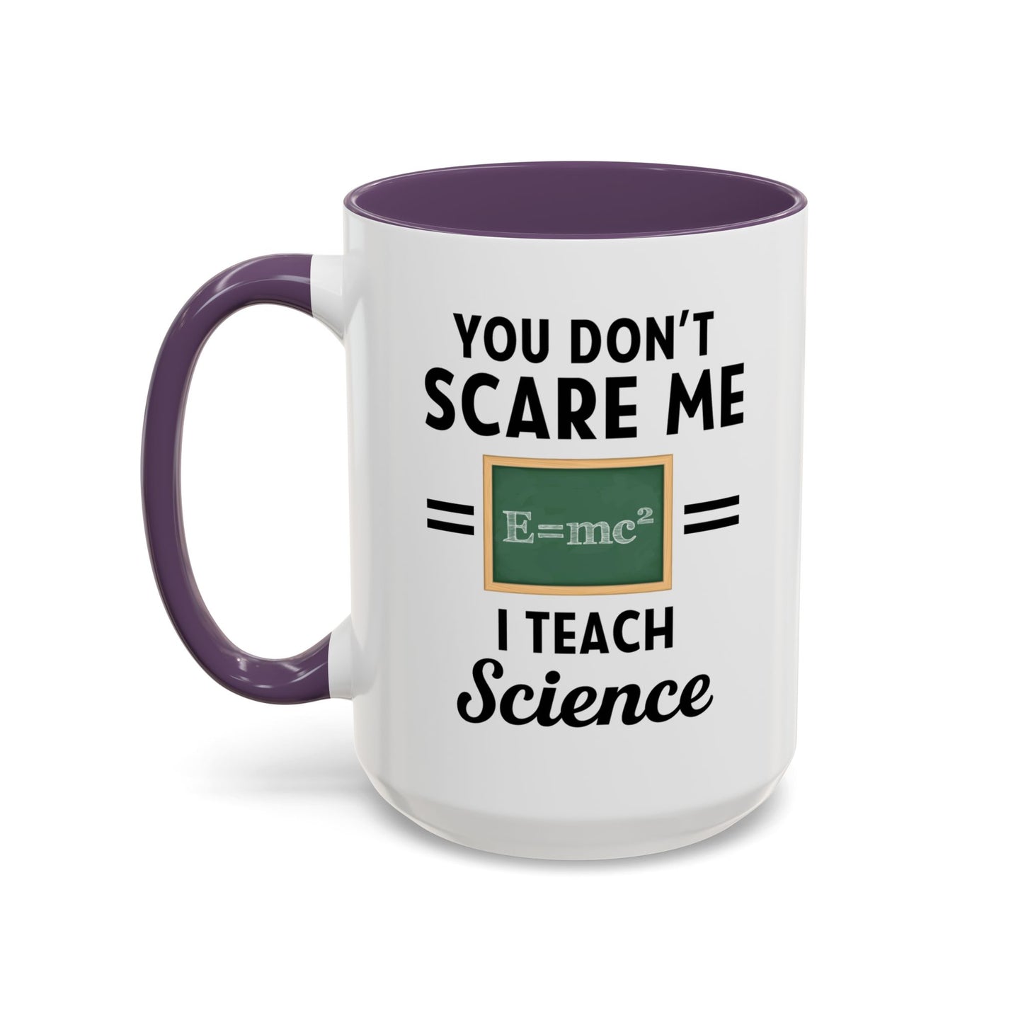 Science Teacher Mug - Fueling Minds and Caffeine Fixes Science Teacher Mug, Gift for Science Teacher, Funny Science Teacher Mug, Accent Coffee Mug (11, 15oz)