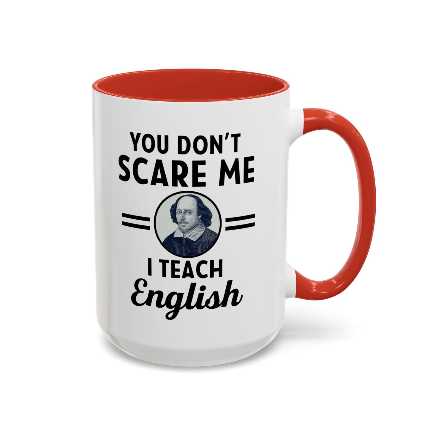 Funny English Teacher Coffee Mug - Sip & Teach with Style, Coffee Lovers Mug, English Teacher Gift, Accent Coffee Mug (11, 15oz)