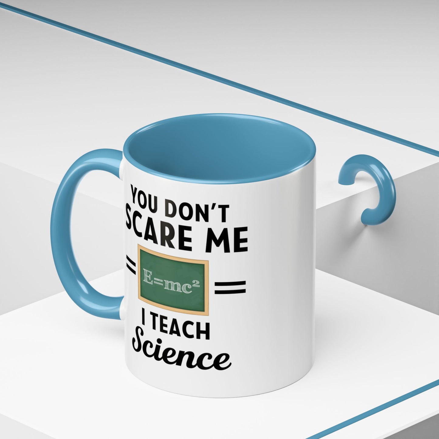 Science Teacher Mug - Fueling Minds and Caffeine Fixes Science Teacher Mug, Gift for Science Teacher, Funny Science Teacher Mug, Accent Coffee Mug (11, 15oz)