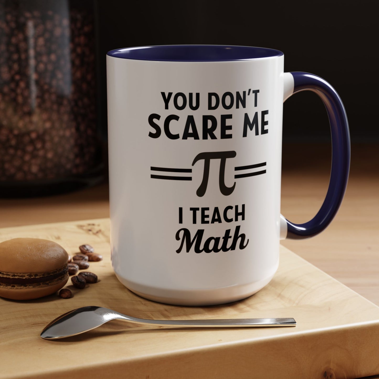 Math Teacher Mug - Fueling Minds and Caffeine Fixes Math Teacher Mug, Gift for Math Teacher, Funny Math Teacher Mug, Accent Coffee Mug (11, 15oz)