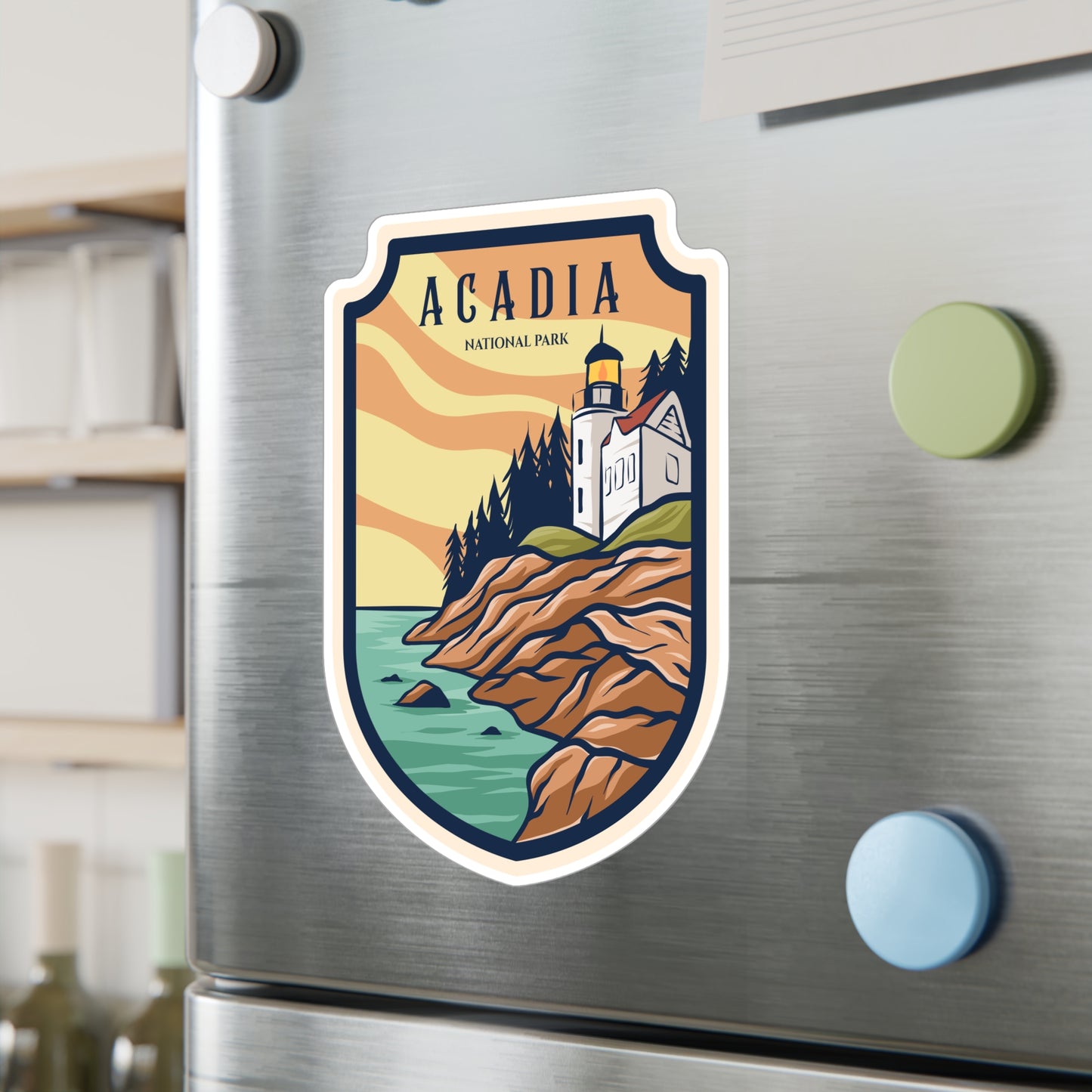 Acadia National Park Kiss-Cut Vinyl Decals